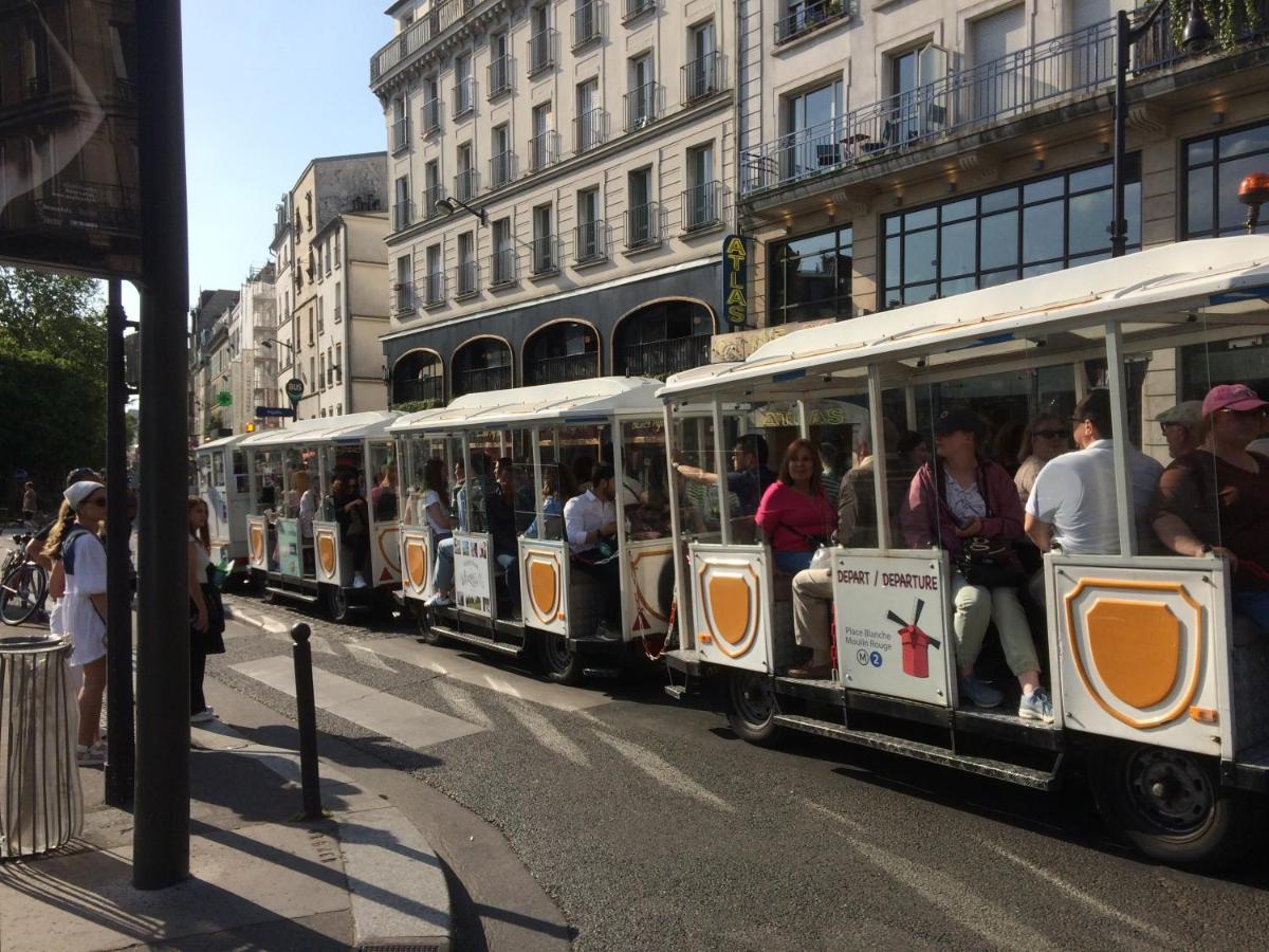 Studio Pigalle De 25 M2 - 2 Lits Simples Type Gigogne Pour 2 Personnes - Coeur Touristique De Paris - 2 Minutes De La Station Metro Pigalle ,Petit Train Vers La Butte Montmartre-Cabarets Moulin Rouge,Chez Michou-Restaurants Bouillon Pigalle,Berliner Buitenkant foto